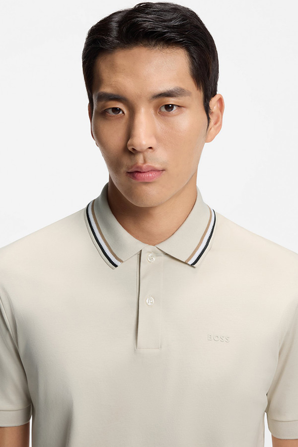 ΜΠΛΟΥΖΑ POLO BOSS - 131 ΕΚΡΟΥ